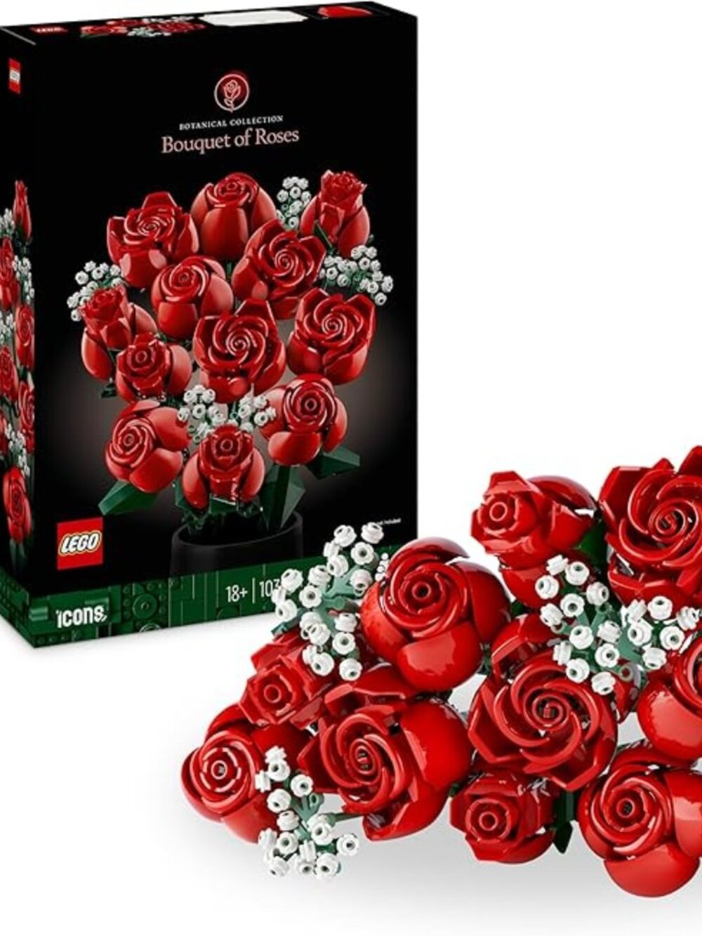 Lego 10328 Flower Bouquet of Roses New Released 2024 BRAND NEW IN BOX